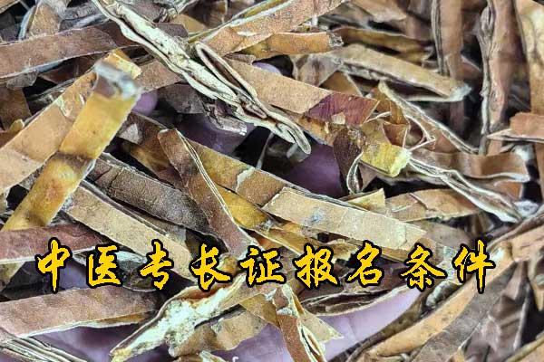 南京中医专长证报名条件要求