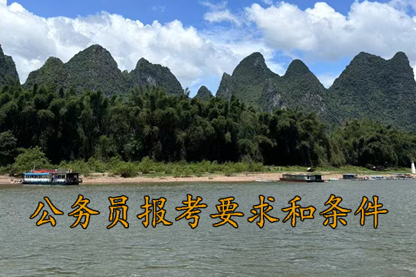 辽源考公务员的要求和条件