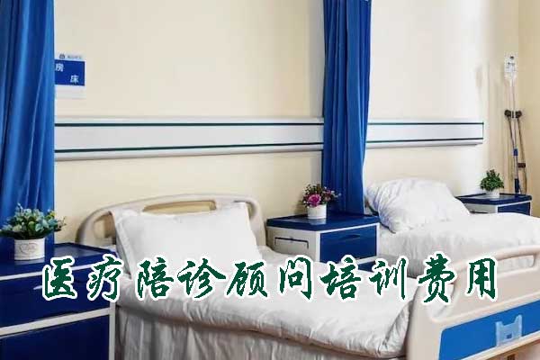 医疗陪诊顾问培训费用只需2000元左右