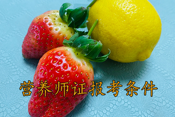 哈尔滨营养师证怎么考哪里报名