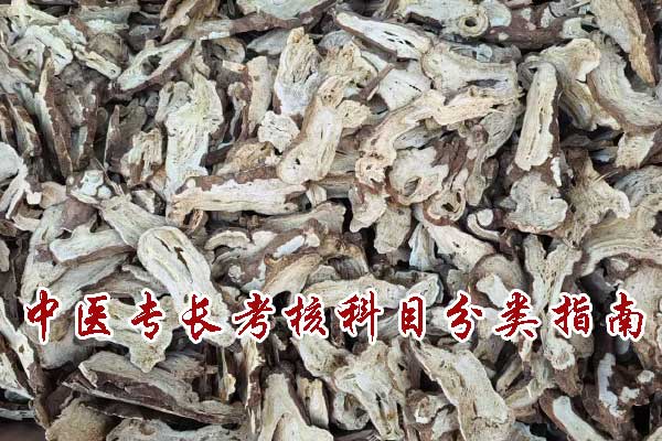 中医专长考核科目分类指南（中医专长科目一览表）