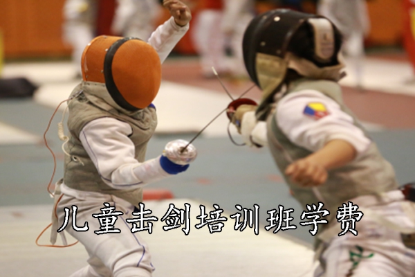 郑州儿童击剑培训班学费多少