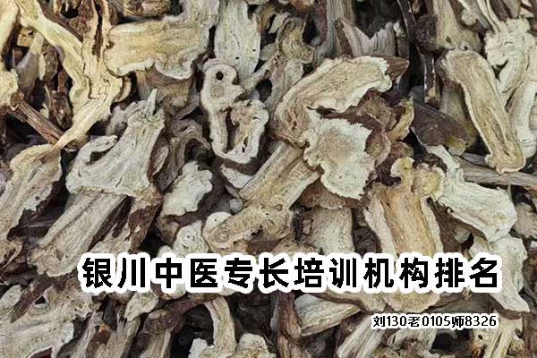 银川中医专长培训机构排名