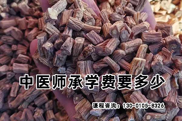 中医师承三年下来学费要多少